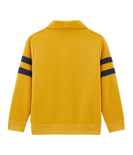 Kinder-Cardigan Jungen gelb BOUDOR