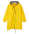 Lange winddichte jacke damen gelb JAUNE
