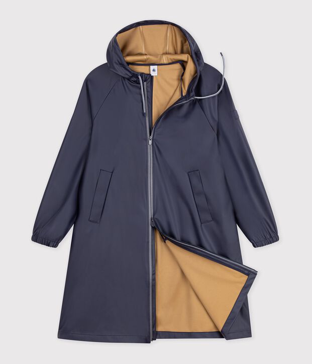 Lange Damen-Regenjacke zweifarbig SMOKING