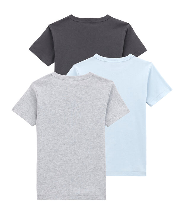 Jungen Kurzarmshirts im 3er-Set vielfarbig