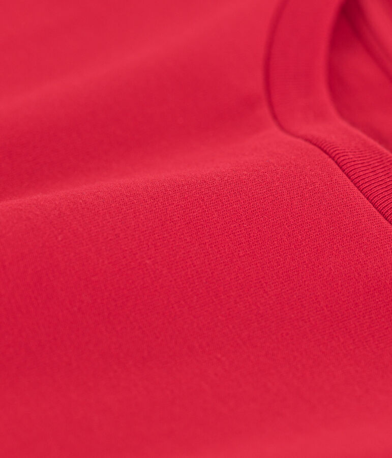 Damen-T-Shirt LE BOXY aus Baumwolle rot PEPS