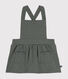 Ärmelloses Babykleid aus gestepptem Doppeljersey