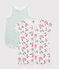 2er-Set Baby-Kurzoverall aus Baumwolle mit Blumenmotiv variante 1