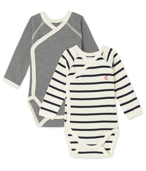 Unisex Baby Wickelbodys im 2er-Set lot .