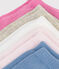 5er-Set Baby-Socken aus einfarbiger Baumwolle variante 2