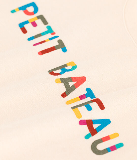 T-Shirt LE DROIT aus Baumwolle mit Rundhalsausschnitt naturfarben AVALANCHE