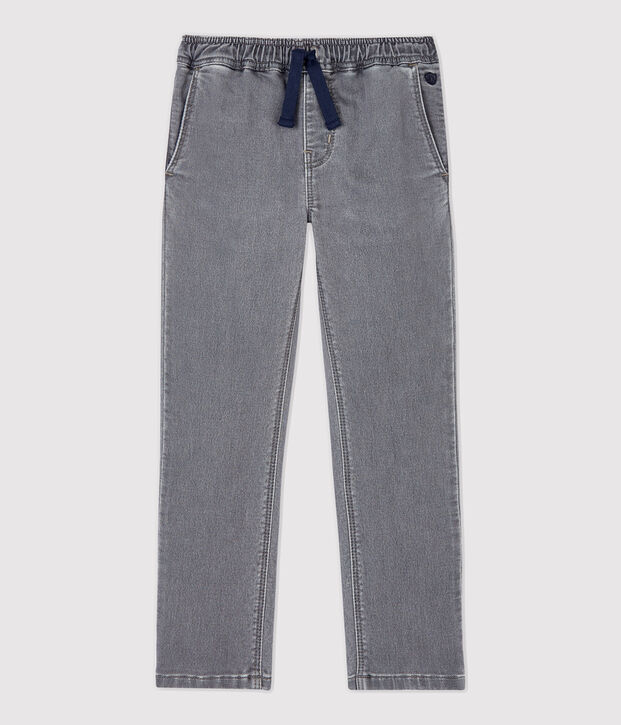 Kinder-Jeanshose in Regular Fit-Passform f&uuml;r Jungen grau