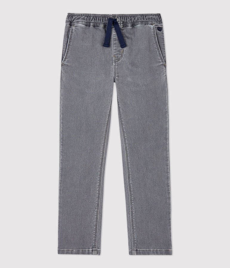 Kinder-Jeanshose in Regular Fit-Passform f&uuml;r Jungen grau