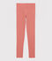 Leggings aus Jersey-Elasthan für Mädchen rosa PAPAYE