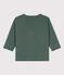Langärmeliges Baby-T-Shirt aus Baumwolle grün VALLEE