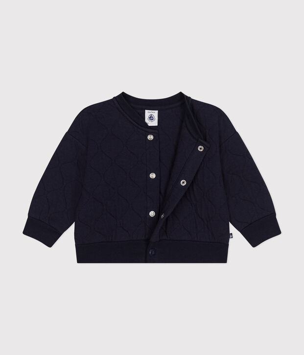 Baby-Teddyjacke aus gestepptem Doppeljersey SMOKING