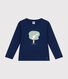 Langärmeliges Kinder-T-Shirt aus feinem Jersey für Jungen