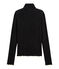 Unterziehpullover mit Glitzer für Damen schwarz NOIR/gelb OR