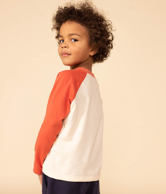 Langärmeliges T-Shirt aus Baumwolle für Kinder/Jungen AVALANCHE/ OURSIN