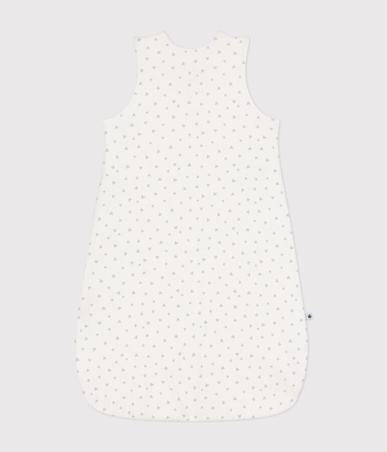 Baby-Schlafsack aus Baumwolle TOG-Wert 1,5 weiss/blau