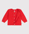 Baby-Cardigan aus Baumwolle mit Zierstrick SPICY