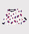 Eng anliegender Kinder-Pyjama aus Baumwolle mit Schiffchen-Motiv weiss MARSHMALLOW/weiss MULTICO