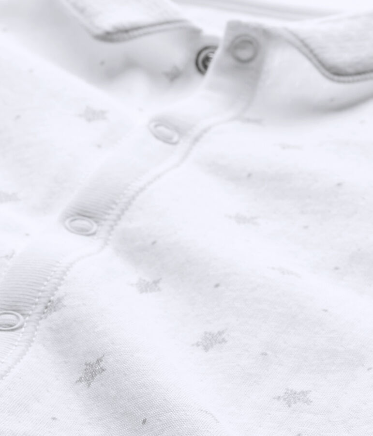 Unisex-Baby-Overall mit 2-in-1-Effekt weiss/braun