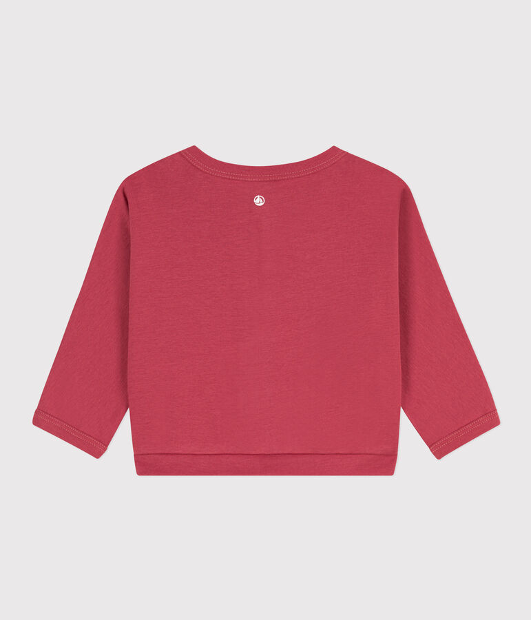 Baby-Cardigan aus Baumwolle rosa