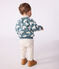 Baby-Sweatshirt aus Baumwolle mit Bärmotiv grau GOBELIN/ MULTICO