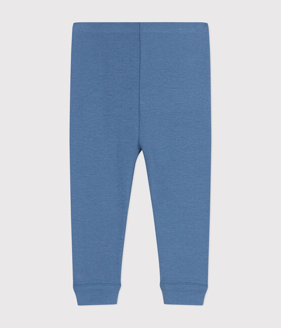 Baby-Leggings aus Baumwolle blau BEACH