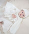Edles baby-kuschelhäschen weiss MARSHMALLOW