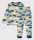 Kinderpyjama aus Doppeljersey für Jungen
