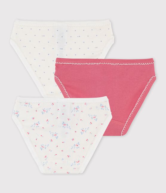3er-Set Slips aus Baumwolle mit Weihnachtsmotiv für Mädchen variante 1