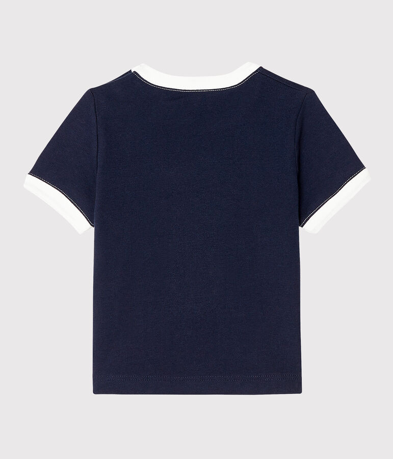 Kurz&auml;rmeliges Baby-T-Shirt f&uuml;r Jungen blau
