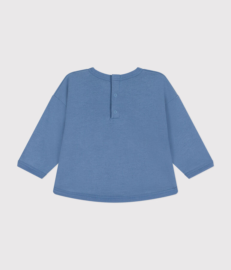 Baby-Sweatshirt aus Molton blau