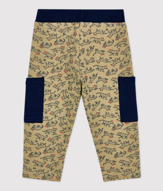 Baby-Hose aus Molton beige JERRYCAN/ MULTICO