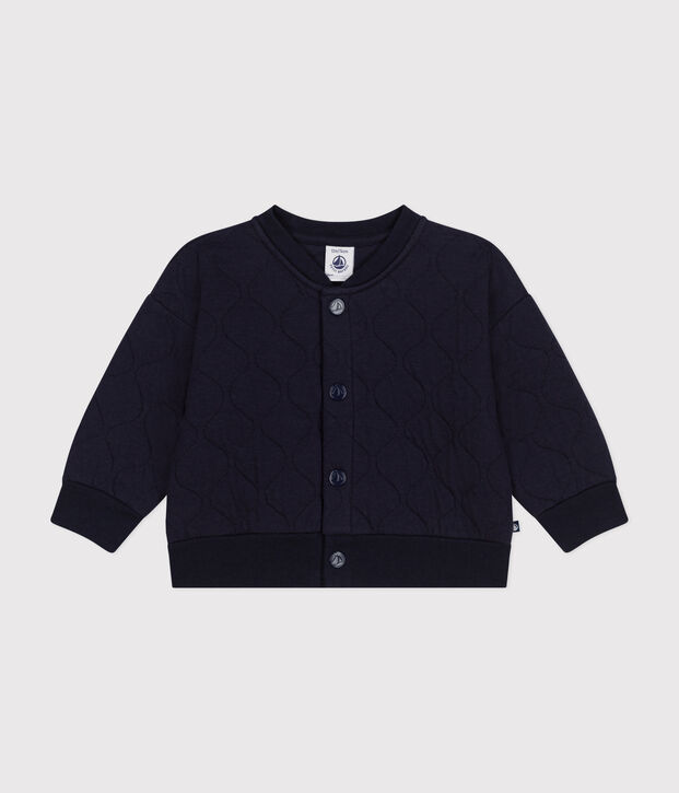 Baby-Teddyjacke aus gestepptem Doppeljersey SMOKING