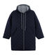 Warme lange Windjacke unisex