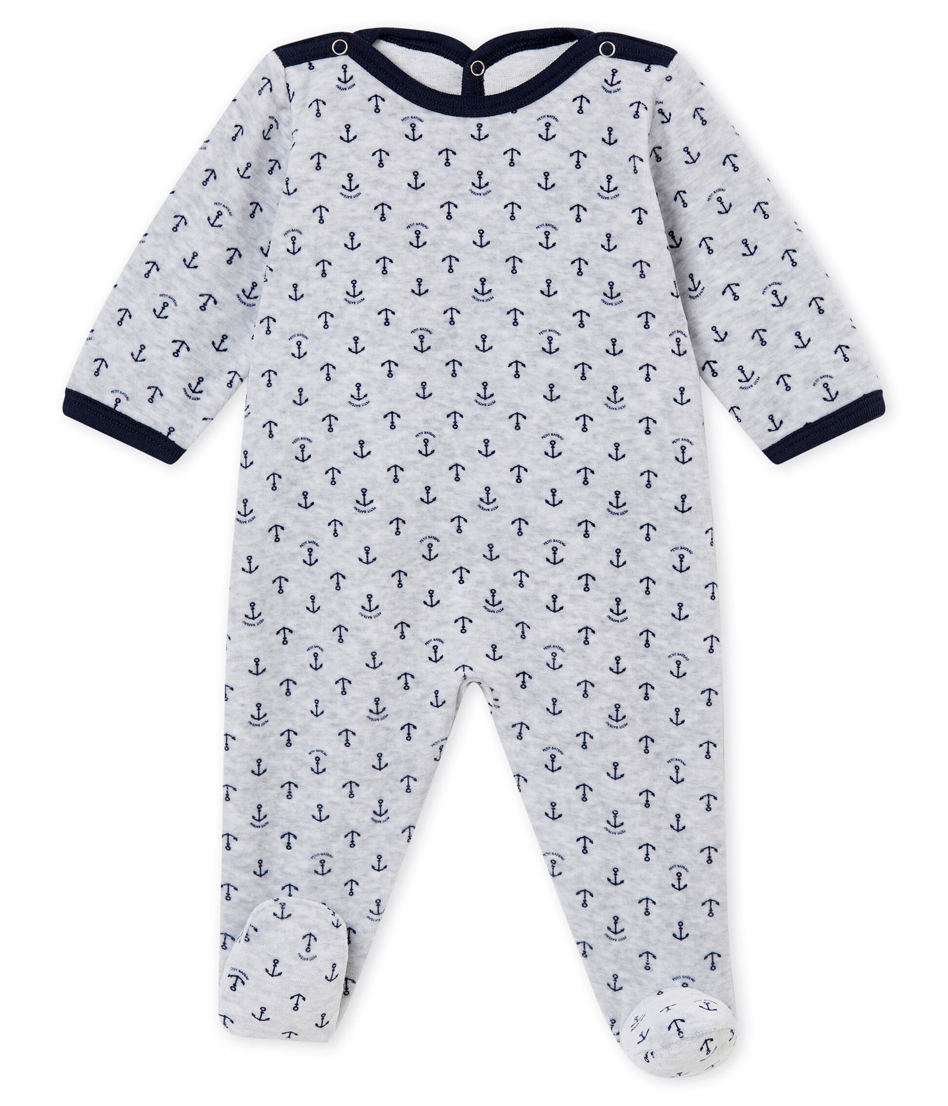 Petit Bateau Baby-Jungen Strampler