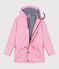 Ikonische Regenjacke Damen/Herren rosa