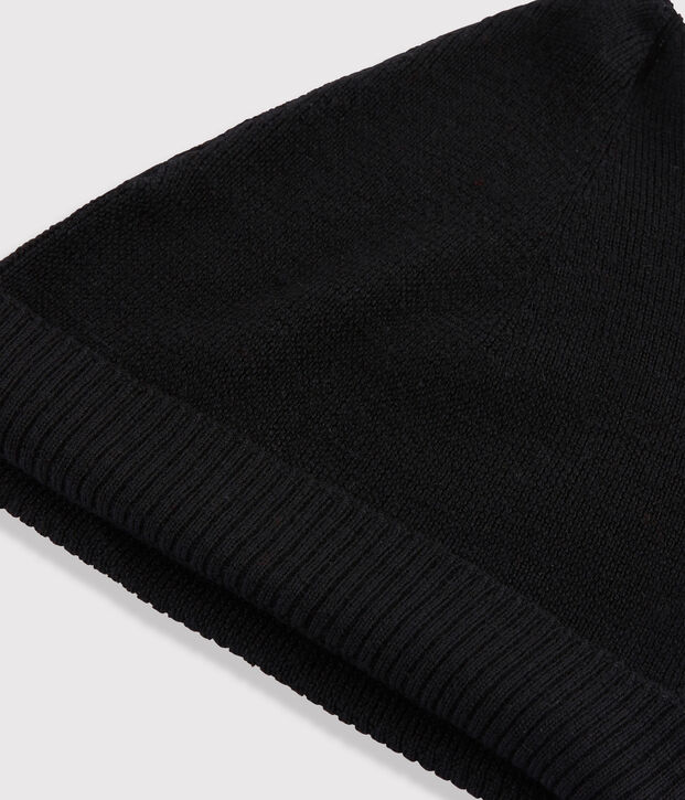 Wollm&uuml;tze f&uuml;r Damen schwarz