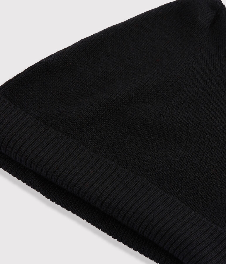 Wollm&uuml;tze f&uuml;r Damen schwarz