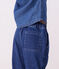 Kinder-Hose aus Denim grün BRUT MOYEN