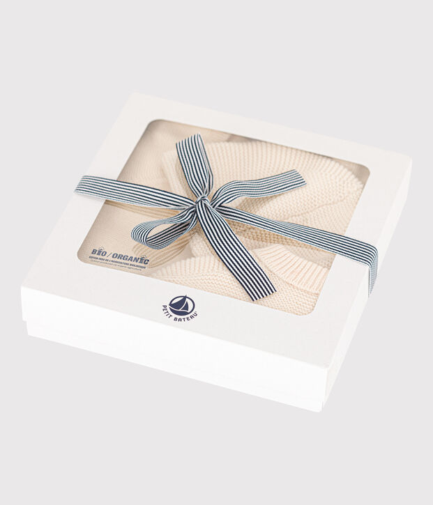 Geschenkset zur Geburt aus Trikot vielfarbig