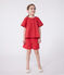 Kurzärmelige Kinder-Bluse mit Blumenmuster SPI