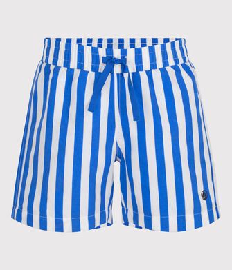 Kinder-Badeshorts mit Streifen