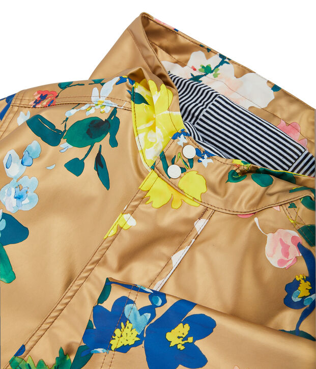 Kinder-Regenjacke f&uuml;r M&auml;dchen rosa/vielfarbig