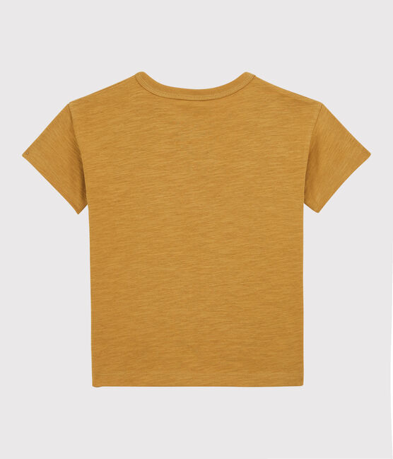 Kurzärmeliges T-Shirt für Mädchen und Jungen gelb ISTRE