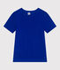 Kurzärmeliges Damen-T-Shirt aus Leinen