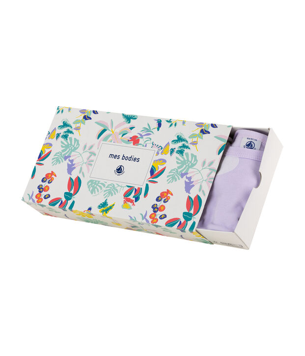 5er-Set lang&auml;rmlige Baby-Bodys f&uuml;r M&auml;dchen vielfarbig