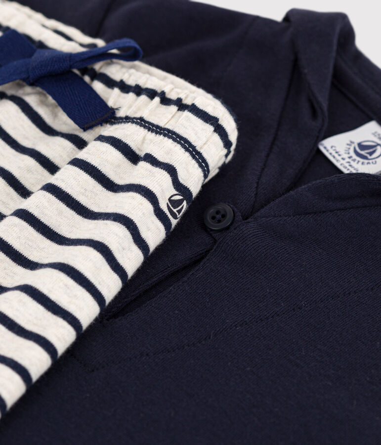 Baby-Set im Matrosenstil blau/beige