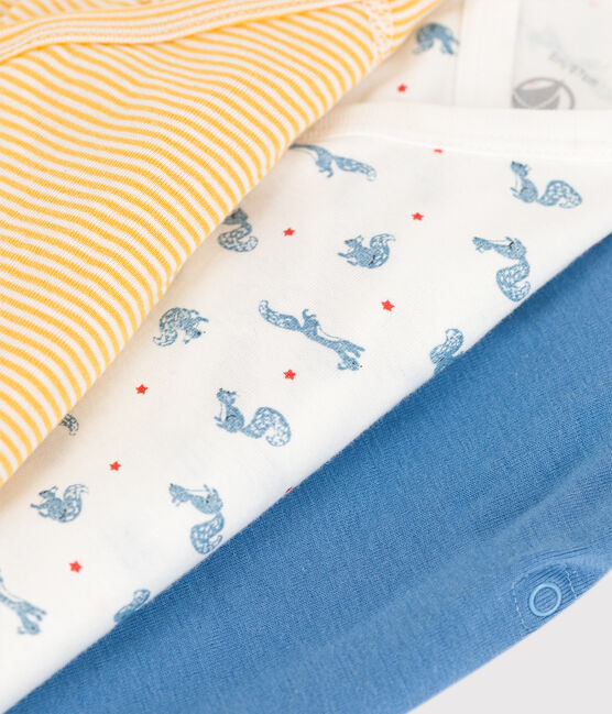 3er-Set Baby-Bodys aus Bio-Baumwolle variante 1