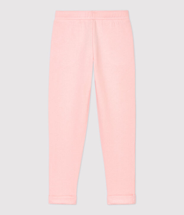Kinder-Jogginghose aus Molton f&uuml;r M&auml;dchen rosa