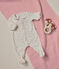 Strampler aus Nicki weiss MARSHMALLOW/weiss MULTICO