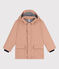 KLASSISCHE KINDER-REGENJACKE AUS RECYCELTEM MATERIAL beige VINTAGE